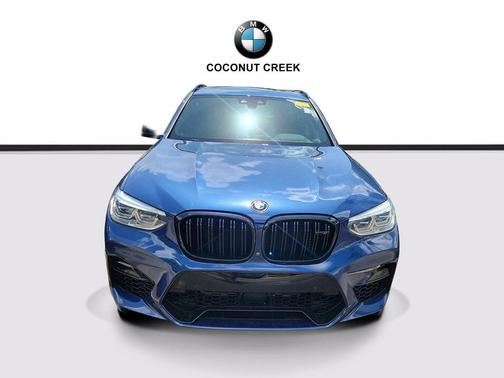Phytonic Blue Metallic 2021 BMW X3 M AWD