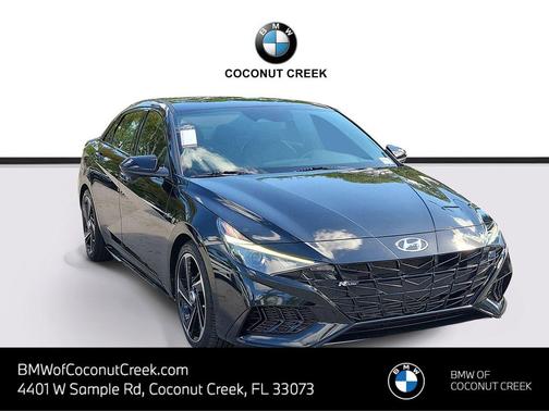 Onyx Black 2023 Hyundai ELANTRA N Line