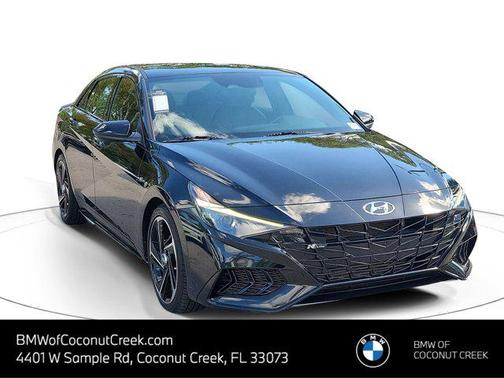 Onyx Black 2023 Hyundai ELANTRA N Line