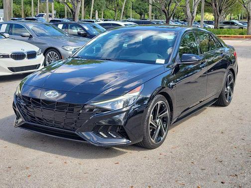Onyx Black 2023 Hyundai ELANTRA N Line