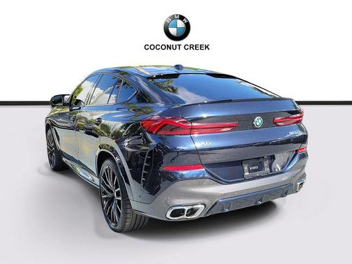 Carbon Black Metallic 2025 BMW X6 M60i