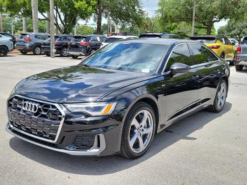 Mythos Black Metallic 2025 Audi A6 55 Premium Plus