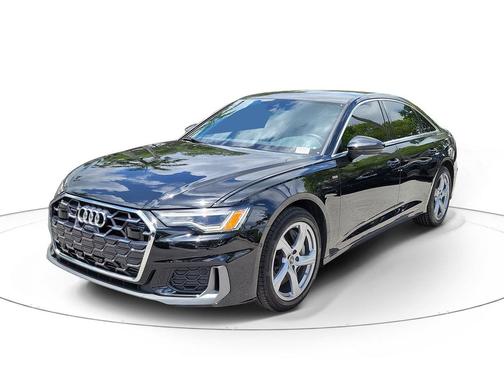 Mythos Black Metallic 2025 Audi A6 55 Premium Plus