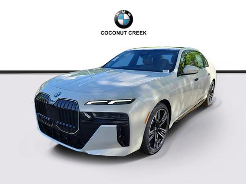 Mineral White Metallic 2026 BMW 740 740i