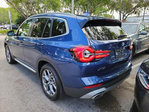 Phytonic Blue Metallic 2024 BMW X3 xDrive30i