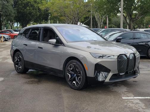 Oxide Grey Metallic 2024 BMW iX xDrive50