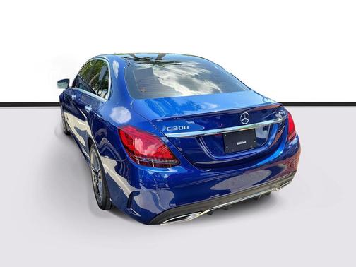 Brilliant Blue Metallic 2021 Mercedes-Benz C-Class C 300 4MATIC