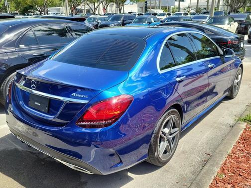 Brilliant Blue Metallic 2021 Mercedes-Benz C-Class C 300 4MATIC