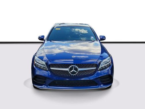 Brilliant Blue Metallic 2021 Mercedes-Benz C-Class C 300 4MATIC