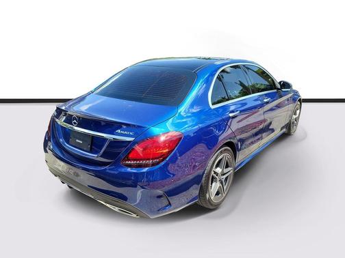 Brilliant Blue Metallic 2021 Mercedes-Benz C-Class C 300 4MATIC