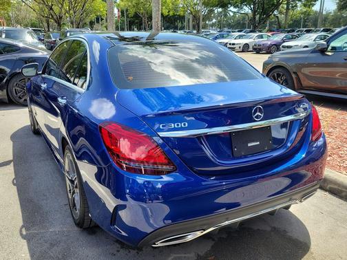 Brilliant Blue Metallic 2021 Mercedes-Benz C-Class C 300 4MATIC