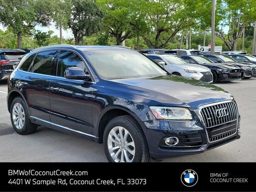 Moonlight Blue 2017 Audi Q5 2.0T Premium