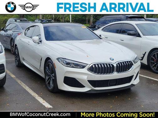 Mineral White Metallic 2020 BMW M850 Gran Coupe xDrive