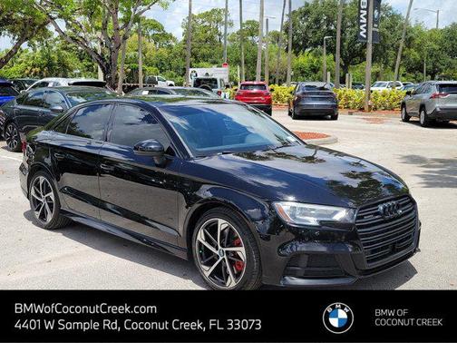 Brilliant Black 2020 Audi A3 Premium