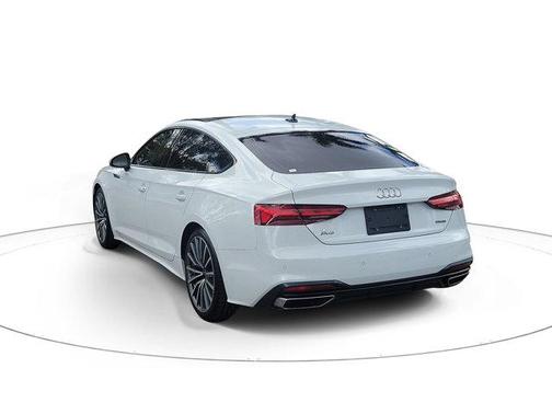 Glacier White Metallic 2022 Audi A5 Sportback Premium Plus