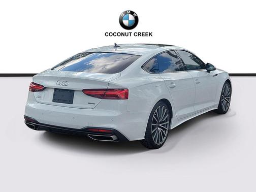 Glacier White Metallic 2022 Audi A5 Sportback Premium Plus