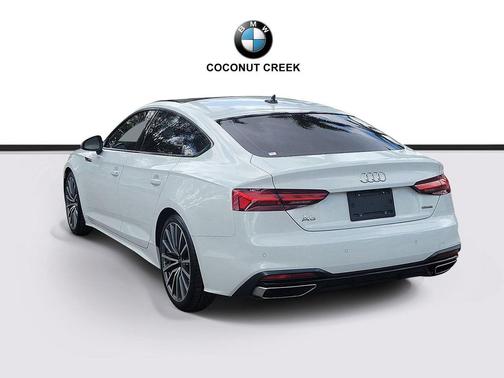 Glacier White Metallic 2022 Audi A5 Sportback Premium Plus