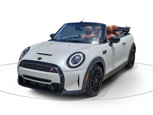 White Metallic 2023 MINI Convertible Cooper S