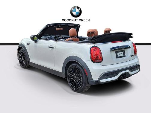 White Metallic 2023 MINI Convertible Cooper S