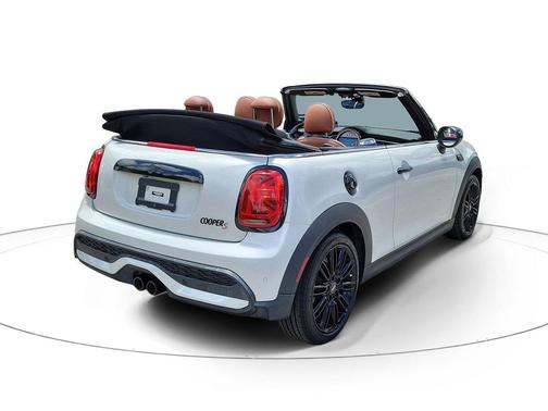 White Metallic 2023 MINI Convertible Cooper S