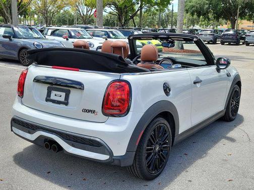 White Metallic 2023 MINI Convertible Cooper S