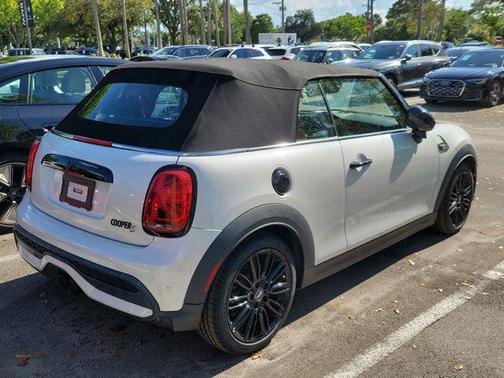 White Metallic 2023 MINI Convertible Cooper S