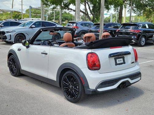White Metallic 2023 MINI Convertible Cooper S