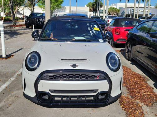 White Metallic 2023 MINI Convertible Cooper S