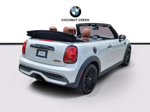 White Metallic 2023 MINI Convertible Cooper S