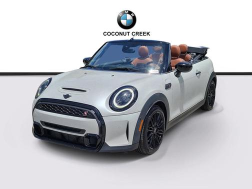 White Metallic 2023 MINI Convertible Cooper S