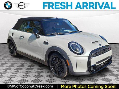 White Metallic 2023 MINI Convertible Cooper S