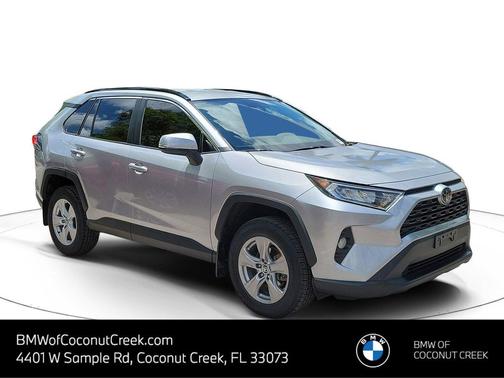 Silver Sky Metallic 2021 Toyota RAV4 XLE
