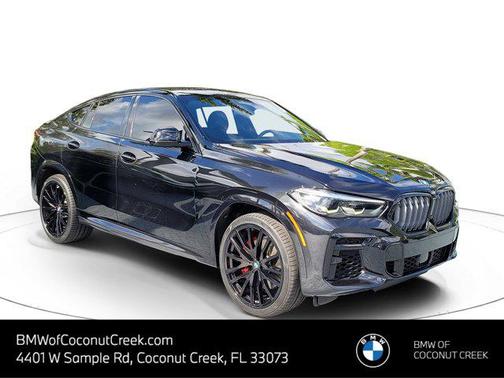 Black Sapphire Metallic 2023 BMW X6 xDrive40i