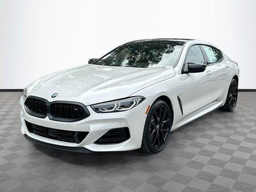Mineral White Metallic 2026 BMW M850 Gran Coupe xDrive