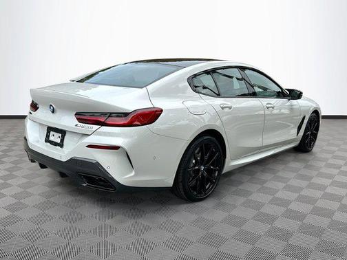 Mineral White Metallic 2026 BMW M850 Gran Coupe xDrive
