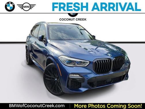 Phytonic Blue Metallic 2021 BMW X5 sDrive40i