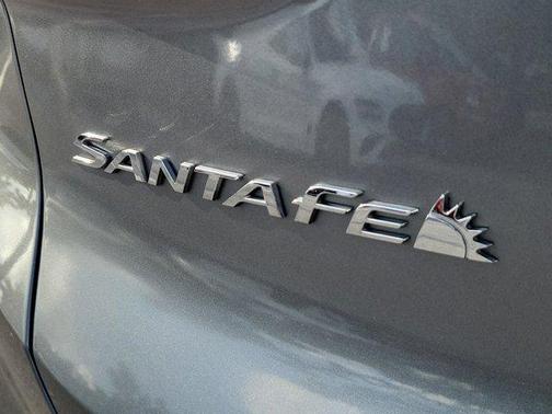 Machine Gray 2019 Hyundai SANTA FE SEL 2.4