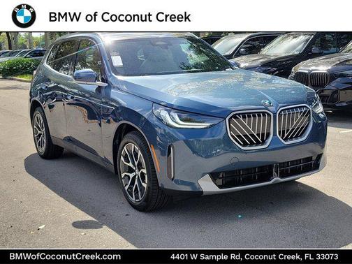 Arctic Race Blue Metallic 2026 BMW X3 30 xDrive