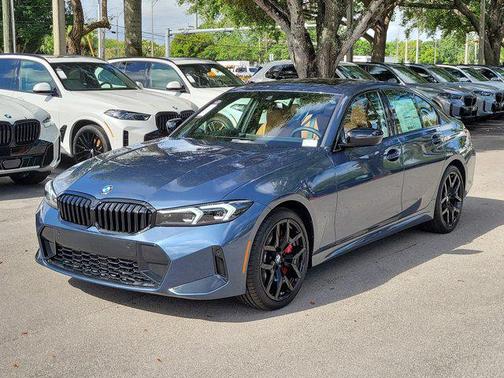 Arctic Race Blue Metallic 2026 BMW 330 NA