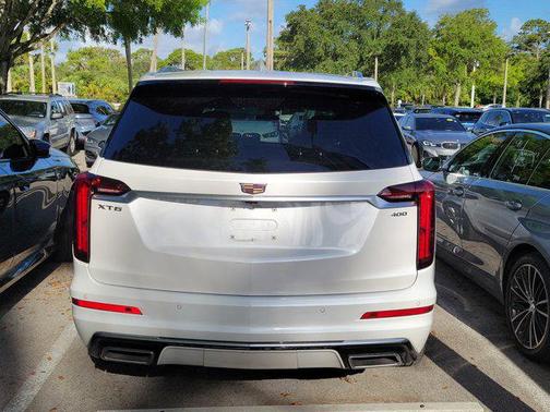 Crystal White Tricoat 2024 Cadillac XT6 Premium Luxury FWD