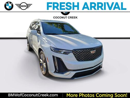 Crystal White Tricoat 2024 Cadillac XT6 Premium Luxury FWD