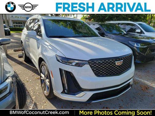 Crystal White Tricoat 2024 Cadillac XT6 Premium Luxury FWD