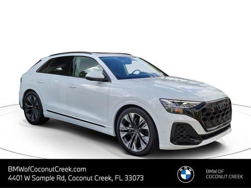 Glacier White Metallic 2026 Audi Q8 55 Premium Plus
