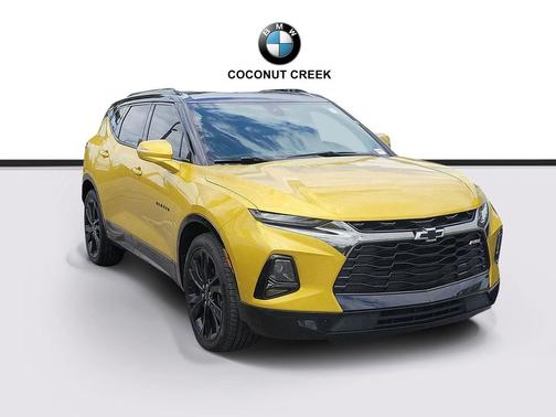 Nitro Yellow Metallic 2022 Chevrolet Blazer RS