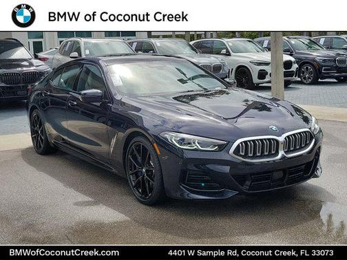 Carbon Black Metallic 2023 BMW 840 Gran Coupe i