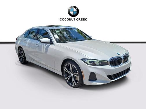 Mineral White Metallic 2024 BMW 330 330i
