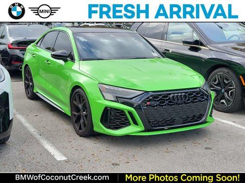 Kyalami Green 2024 Audi RS 3 TFSI quattro S tronic