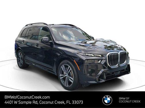 Black Sapphire Metallic 2024 BMW X7 xDrive40i