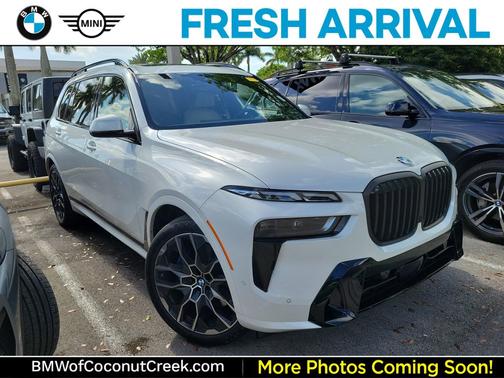 Mineral White Metallic 2024 BMW X7 xDrive40i