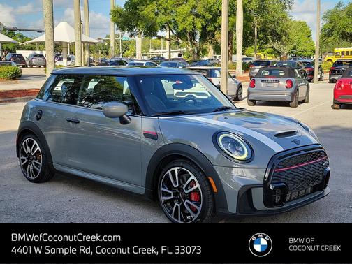 Gray Metallic 2022 MINI Hardtop John Cooper Works